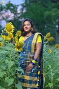 Handloom Cotton Jhal Saree