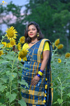 Handloom Cotton Jhal Saree