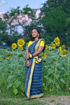 Handloom Cotton Jhal Saree