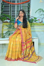 Tissue Zari Jhal Saree
