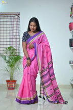 Mercerised Tribal Fusion Saree