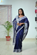 Mercerised Tribal Fusion Saree