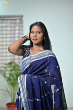 Mercerised Tribal Fusion Saree
