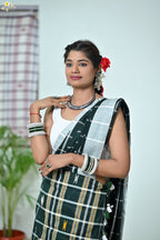 Handloom Cotton Jhal Saree