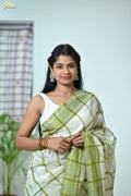 Tussar Silk Jhal Saree.