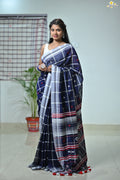 Mercerised Cotton Jhal Saree