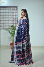 Mercerised Cotton Jhal Saree