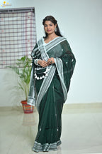 Mercerised Tribal Fusion Saree