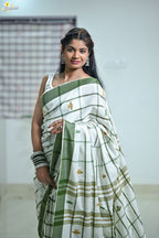 Handloom Cotton Jhal Saree