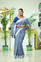 Mercerised Tribal Fusion Saree