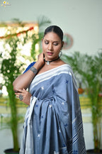 Mercerised Tribal Fusion Saree