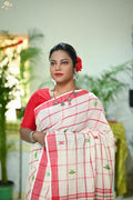 Handloom Cotton Jhal Saree