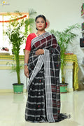 Linen Jhal Saree