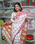 Mercerised Cotton Jhal Saree