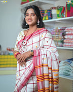 Mercerised Cotton Jhal Saree