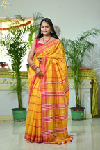 Mercerised Cotton Jhal Saree