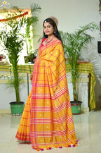 Mercerised Cotton Jhal Saree