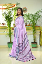 Mercerised Tribal Fusion Saree