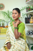 Handloom Cotton Jhal Saree