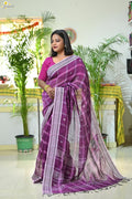 Linen Jhal Saree