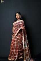 Linen Jhal Saree