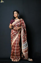 Linen Jhal Saree
