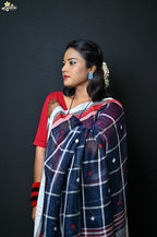 Linen Jhal Saree