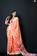 Mercerised Cotton Jhal Saree
